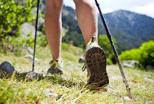 picture jogging and nordic walking