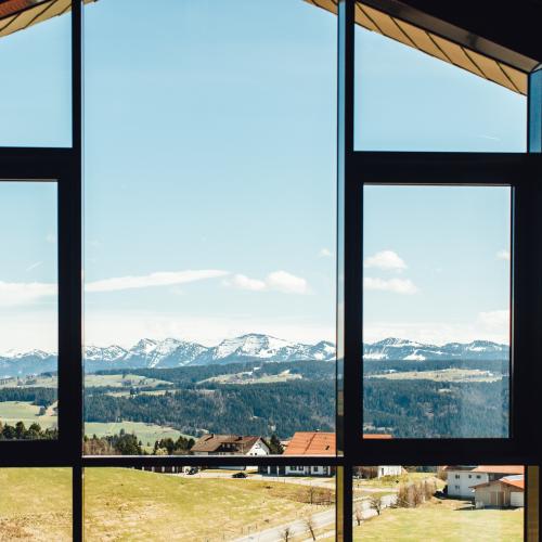edita's Aussichtsreich, Bergblick, Allgäuer Alpen