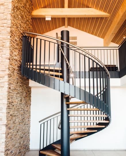 Bild Treppe im Ruhebereich